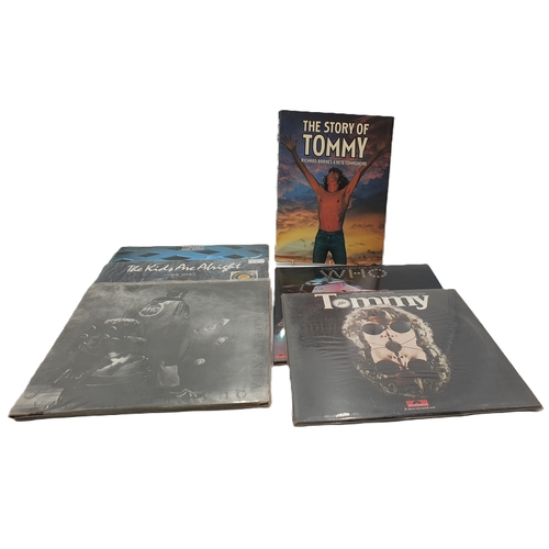 500 - THE WHO ALBUMS Inc 'TOMMY' , 'THE KIDS ARE ALRIGHT' POLYDOR 2675 179. Inc Booklet, 'QUADROPHENIA' In... 