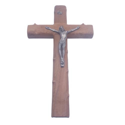 525 - WOODEN Large 25cm CRUCIFIX