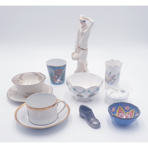 551 - CERAMIC ITEMS (Qty Of) Inc: AYNSLEY, DOULTON WEDGWOOD & GOEBEL (Please Note This Lot WILL NOT BE PAC... 