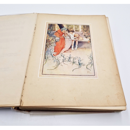 616 - HARD BACK BOOK 'PEEPING PANSY' By The QUEEN Of RUMANIA. 311 Pages No Dust Jacket, Colour Plates By M... 