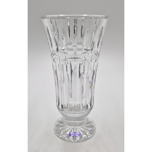 691 - EDINBURGH CRYSTAL 18.5 cm FOOTED FLARED VASE