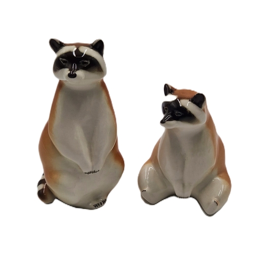 735 - U.S.S.R. MODELS RACCOONS (2)