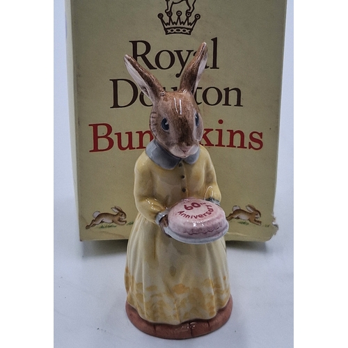 758 - ROYAL DOULTON 11.9cm BUNNYKINS CHARACTER FIGURINE 