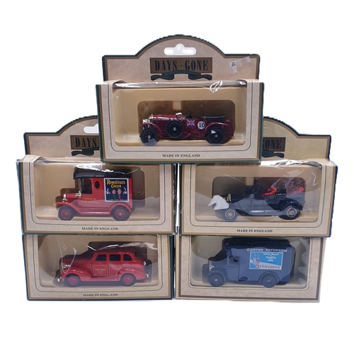 134 - DIE CAST 'DAYS GONE BY' CARS & VANS (5) (Original Boxes)