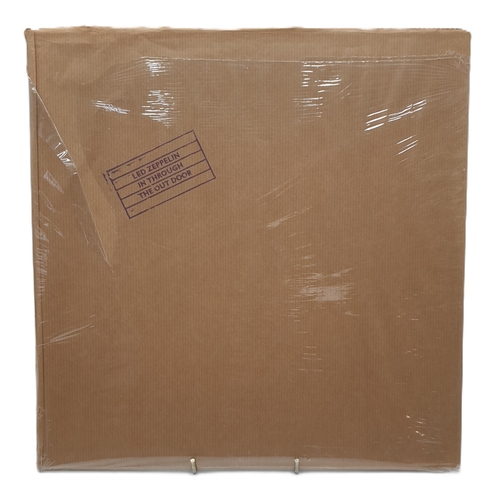 312 - LED ZEPPELIN ALBUM (1) IN THROUGH THE OUTDOOR SSK 594 10 Sleeve Is A Brown Paper Bag, With Released ... 
