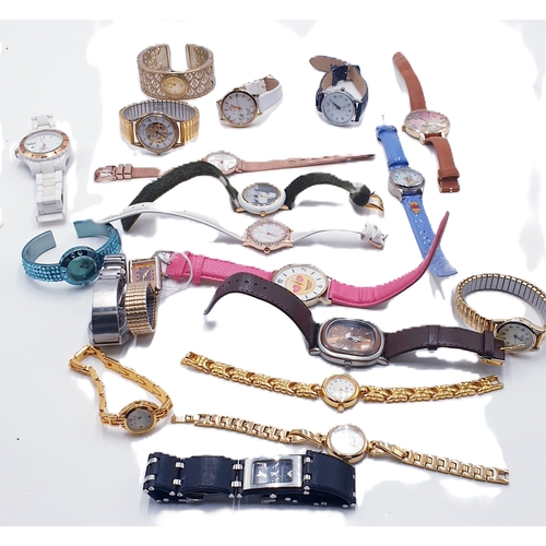 643 - GENTLEMENS & LADIES WATCHES (Qty Of) Inc: DISNEY, LIMIT, SEKONDA, STORM, ARMANI, Etc (All Working At... 