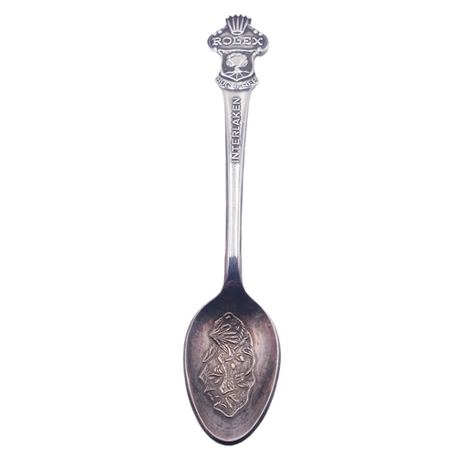 660 - WHITE METAL ROLEX  SPOON