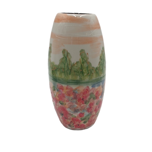 143 - ANITA HARRIS ART POTTERY Large 18cm SKITTLE VASE 