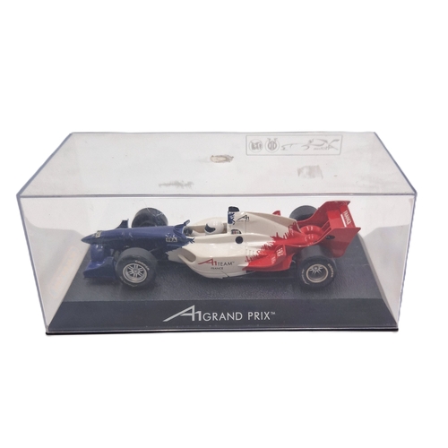 140G - SCALEXTRIC AI GP SERIES TEAM FRANCE RACING CAR MODEL (Cased)