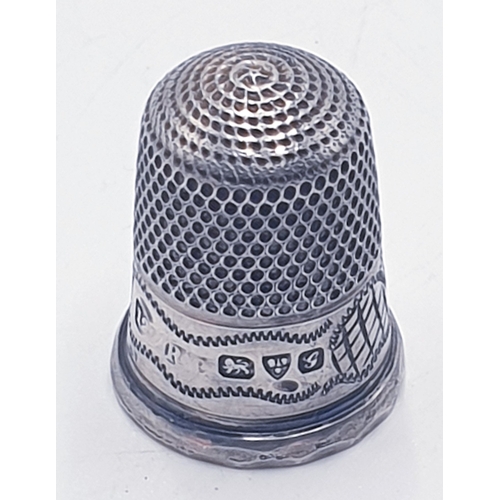 80 - SILVER (Hallmarked) THIMBLE