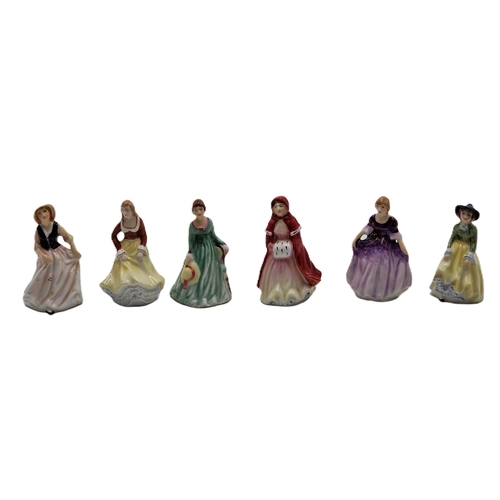 105 - CHINA Miniature FIGURINES (6) By J.Peers