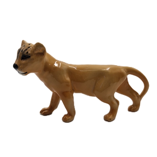 112 - BESWICK 10.1cm MODEL OF A LION CUB (Facing Left) Model No 2098 1967/84 Designed by Mr Graham Tongue