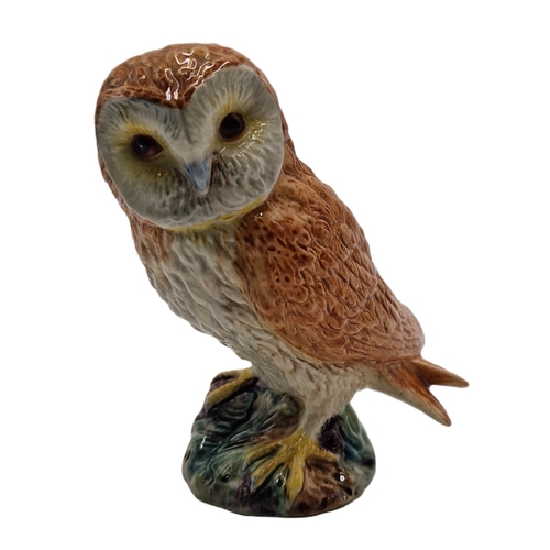 113 - BESWICK Small 11.9cm MODEL OF AN OWL. Model No 2026 (Golden Brown and White.) 1965/2002 Designed by ... 