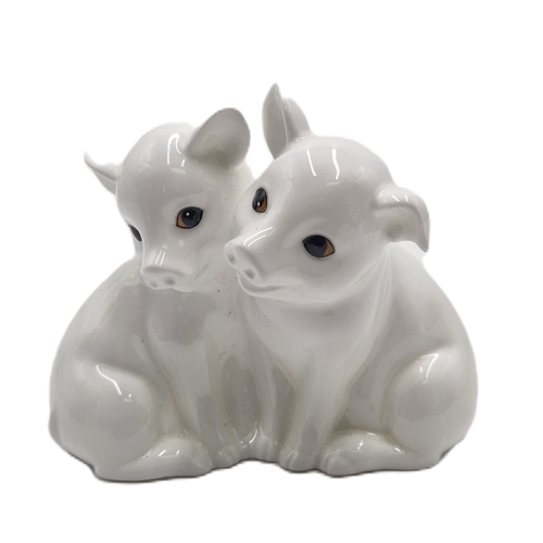 116 - ROYAL OSBOURNE CHINA MODEL OF PIGLETS (Model No 2715)