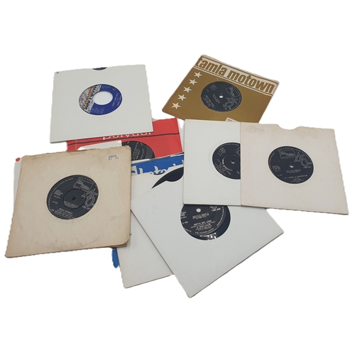 143 - BOX OF VARIOUS MOTOWN 7