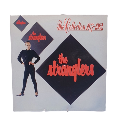 145 - THE STRANGLERS VINYLS (3) 'THE COLLECTION 1977-1982' 'AURAL SCULPTURE' & 'DREAMTIME' (Various Condit... 