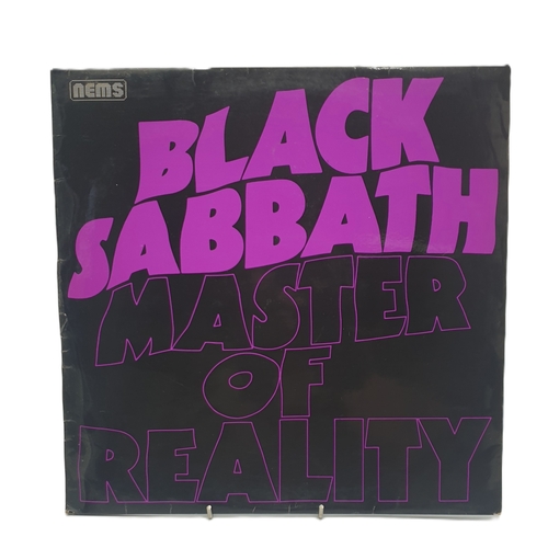 146 - BLACK SABBATH VINYLS (4) ' LIVE AT LAST' 'MASTERS OF REALITY' 'BLACK SABBATH VOL4' & 'WE SOLD OUR SO... 