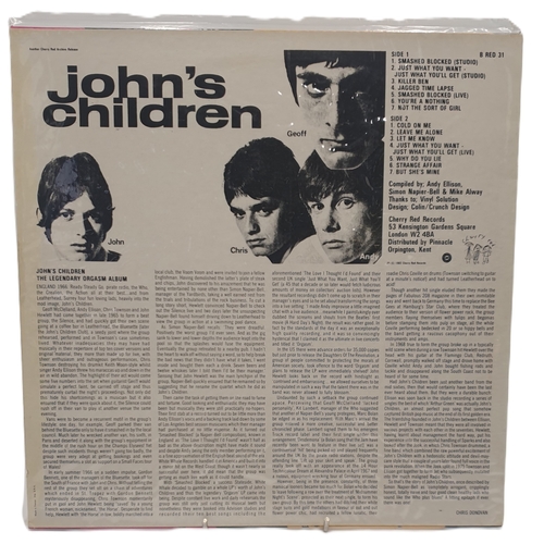 148 - JOHN'S CHILDREN VINYLS (2) 'THE LEGENDARY ORGASM