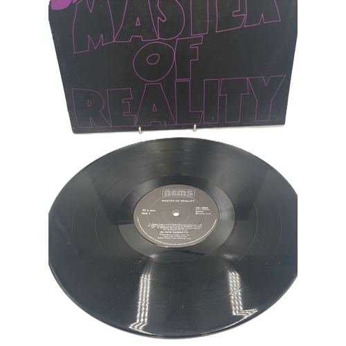 149 - BLACK SABBATH VINYLS (4) 'MASTER OF REALITY' 'VOL 4' WE SOLD OUR SOUL FOR ROCK N ROLL' & 'BLACK SABB... 