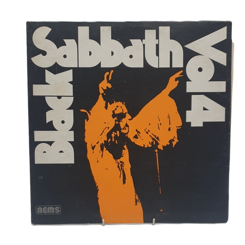 149 - BLACK SABBATH VINYLS (4) 'MASTER OF REALITY' 'VOL 4' WE SOLD OUR SOUL FOR ROCK N ROLL' & 'BLACK SABB... 