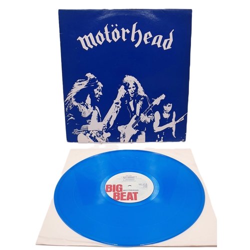 150 - MOTORHEAD VINYLS (3) 'MOTORHEAD LIVE EP THE GOLDEN YEARS' 'MOTORHEAD' & BLUE VINYL 'BIG BEAT MOTORHE... 