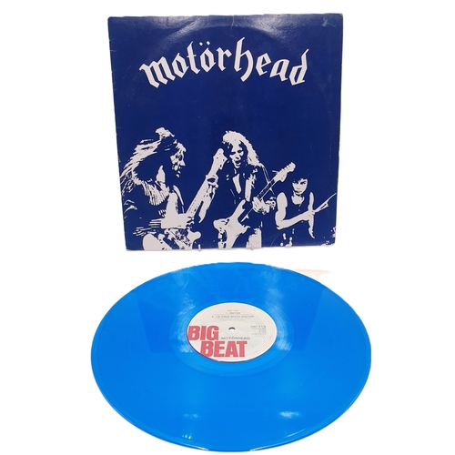 151 - MOTORHEAD VINYLS (3) 'MOTORHEAD BIG BEAT' BLUE VINYL, 'MOTORHEAD SHINE' & 'THE GOLDEN YEARS LIVE EP'... 