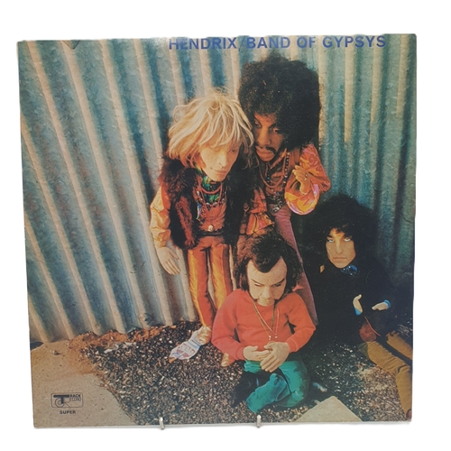 153 - JIMI HENDRIX VINYL 'BAND OF GIPSIES' (Puppets Sleeve) (Rare)  Released 12th June 1970,Label Track Re... 