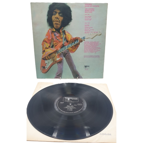 153 - JIMI HENDRIX VINYL 'BAND OF GIPSIES' (Puppets Sleeve) (Rare)  Released 12th June 1970,Label Track Re... 