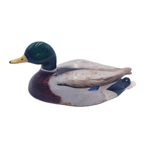 330 - BESWICK Small 11.9cm MODEL OF A MALLARD DUCK Model No 1518 1958/71 Designed By Mr Arthur Gredington ... 