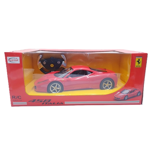 368 - RASTAR (Remote Control) 458 ITALIA MODEL OF A FERRARI (Original Box)