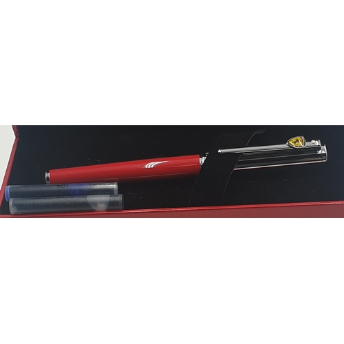 502 - SHEAFFER 'FERARRI' FOUNTAIN PEN (As New Unused, Original Packing)