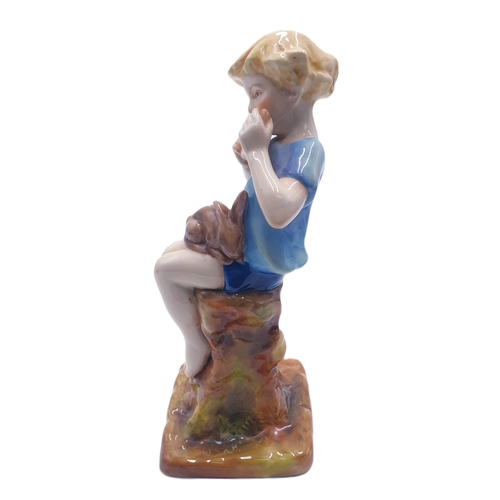 545 - ROYAL WORCESTER CHINA 20.3cm CHARACTER FIGURINE 