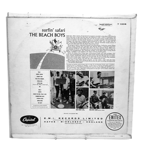 569 - THE BEACH BOYS VINYLS (6) Inc THE BEACH BOYS TODAY, THE BEACH BOYS SURFIN USA, BEST OF THE BEACH BOY... 