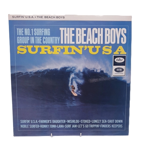 569 - THE BEACH BOYS VINYLS (6) Inc THE BEACH BOYS TODAY, THE BEACH BOYS SURFIN USA, BEST OF THE BEACH BOY... 