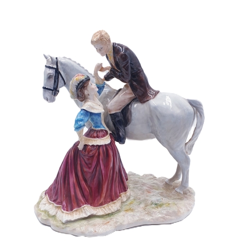 618 - ROYAL GRAFTON CHINA Extra Large 28cm x 29cm CHARACTER FIGURINE 