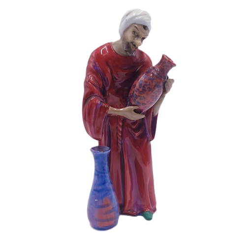 689 - RICARD STUDIO'S (Staffordshire ,England) BONE CHINA Large 20.5cm (Hand Painted) CHARACTER FIGURINE 