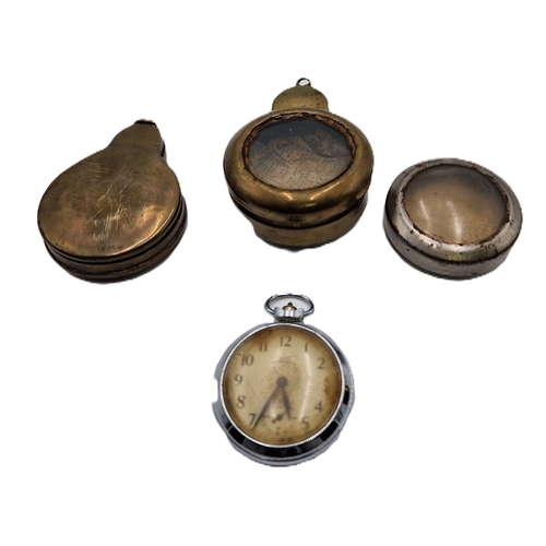 700 - SMITHS POCKET WATCH Plus MINERS WATCH CASES (3)