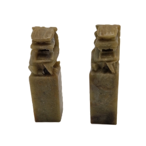 717 - CHINESE 6.5 cm SEALS (2)