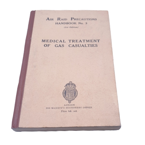 720 - WWII AIR RAID PRECAUTIONS BOOK (1st Edition By His Majesty Stationary Office-Dated 1938)