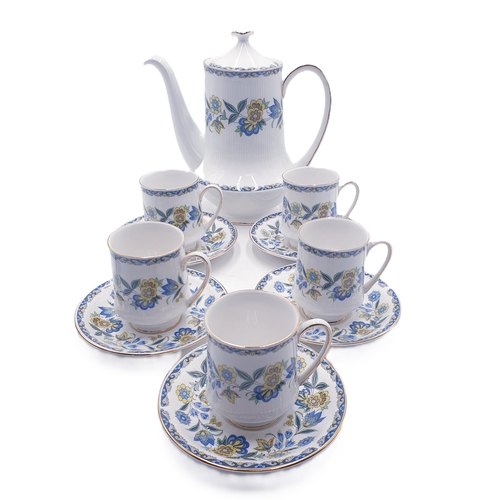 738 - PARAGON CHINA COFFEE SET IN THE CONTESSA DESIGN