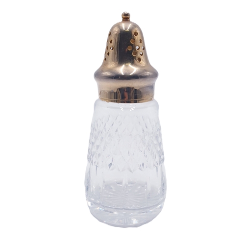 770 - CRYSTAL GLASS SUGAR SHAKER