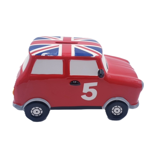 815 - MONEY BOX FASHIONED A BRITISH LEYLAND MINI