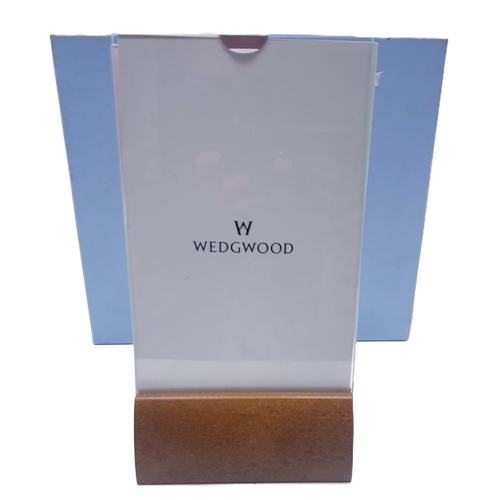 816 - WEDGWOOD  ____cm x ______cm DOUBLE SIDED PHOTOFRAME IN THE SPIRIT DESIGN (Original Box)