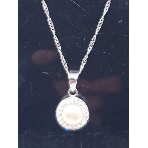 514 - SILVER (925) PENDANT ON A SILVER NECK CHAIN (Total Weight 2.00 Grams)