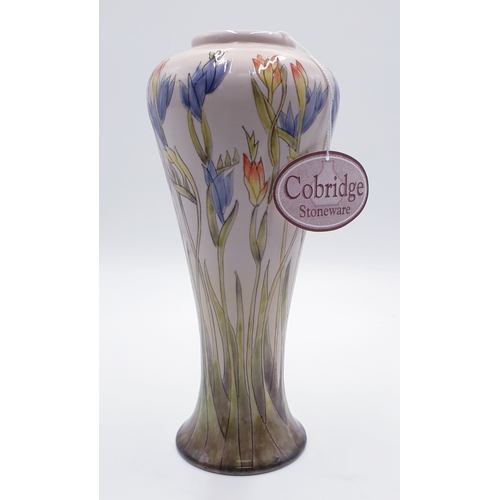 69 - COBRIDGE STONEWARE Extra Large 30cm VASE