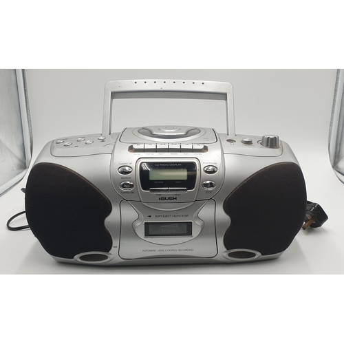 108 - BUSH RADIO/ CASSETTE/ CD PLAYER (Worked At Time Of Photograph)