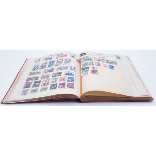 91 - THE STRAND STAMP ALBUM Inc STAMPS