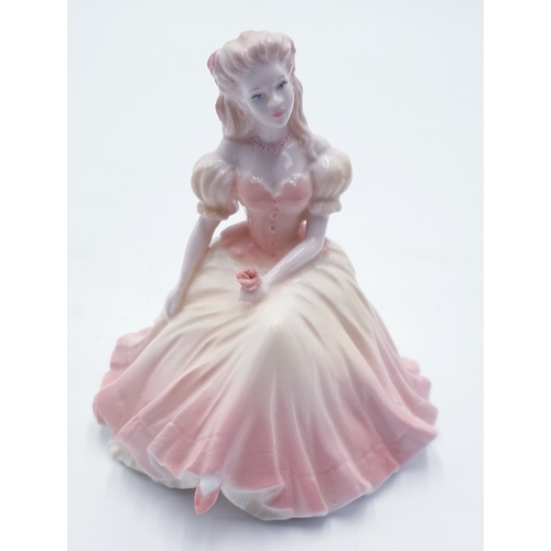 736 - COALPORT CHINA 10.1cm FIGURINE 