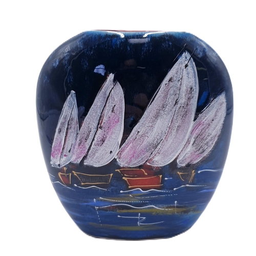 156 - ANITA HARRIS ART POTTERY 12cm 