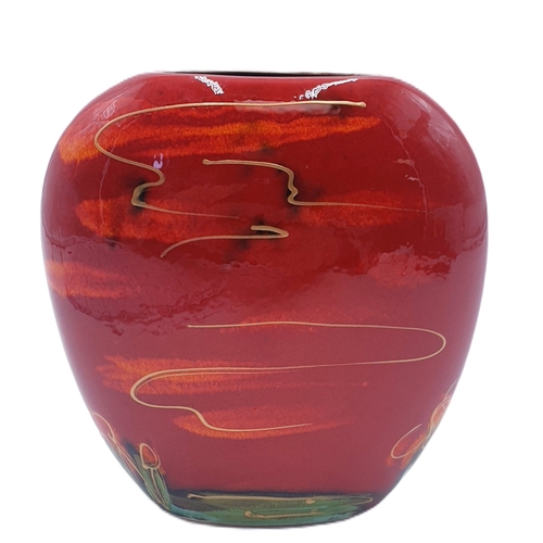 158 - ANITA HARRIS ART POTTERY 12cm 